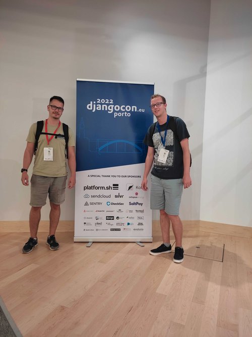 David a Marek na DjangoCon 2022